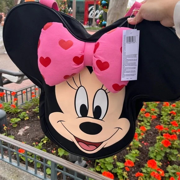 Disney Minnie Mouse Tote Bag - Pink Bow Valentines special - Picture 4 of 4